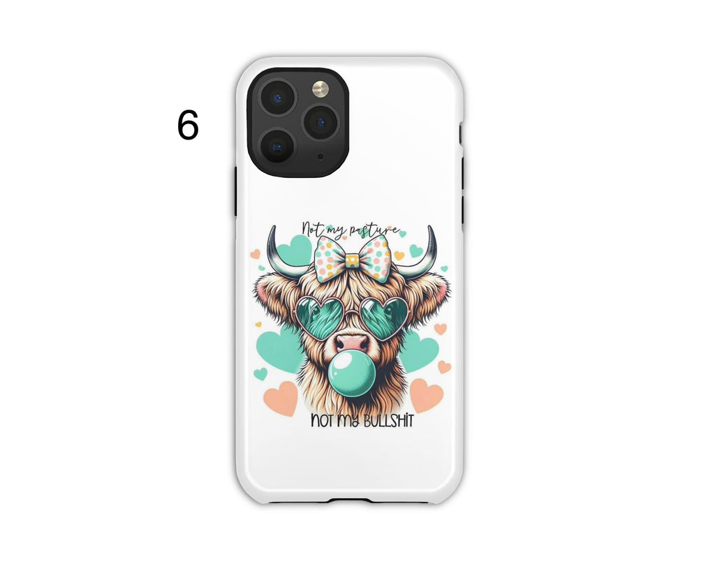 Moody Cow Phone Cases