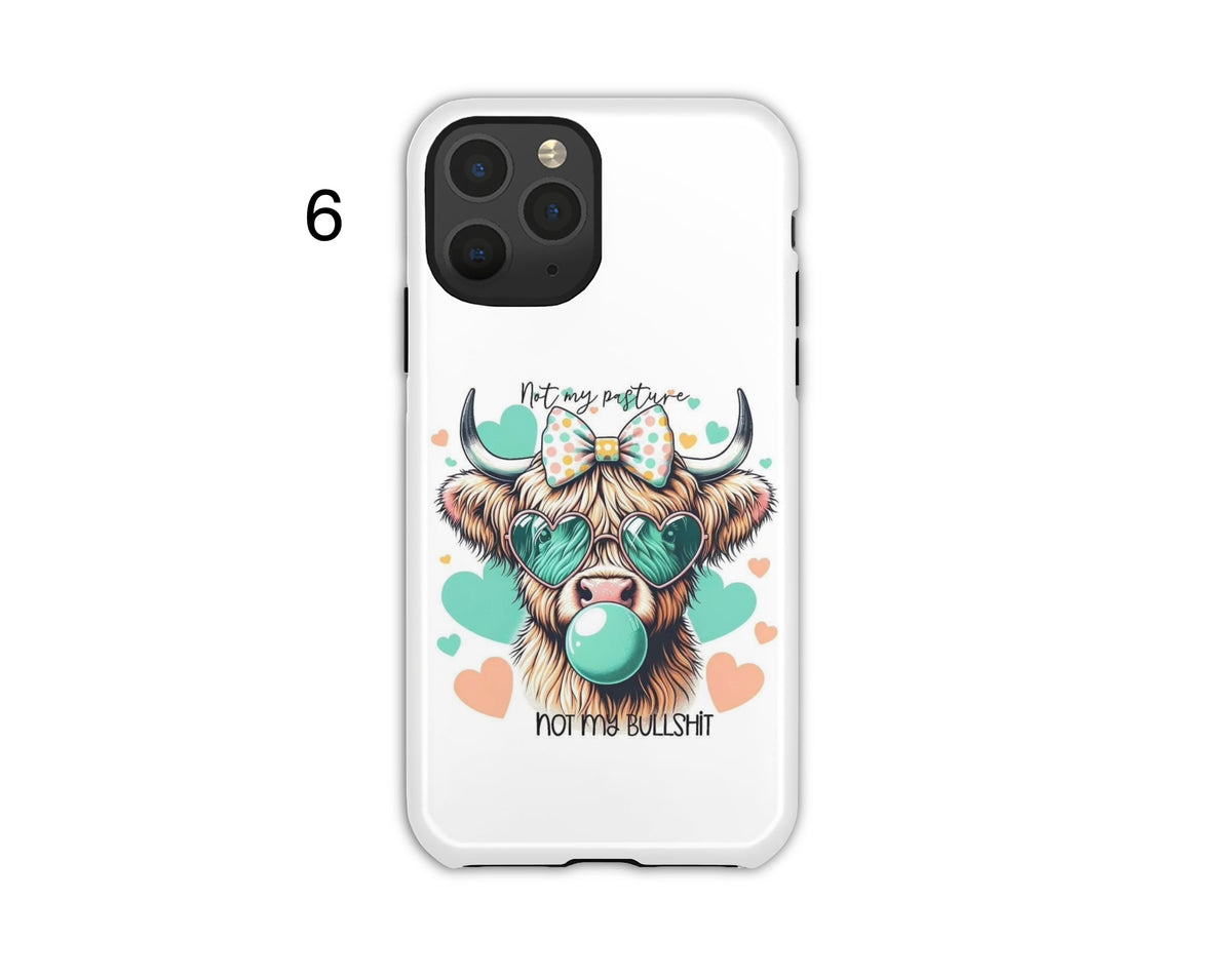 Moody Cow Phone Cases