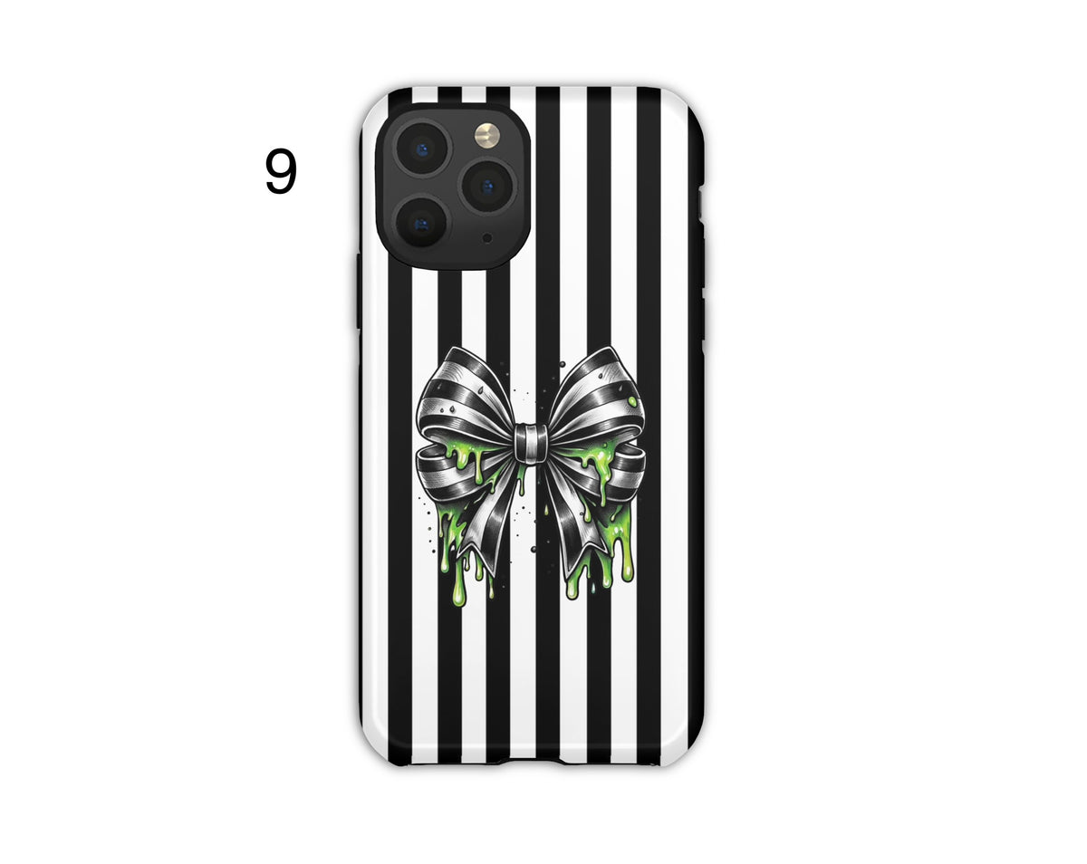 Aesthetic Gothic Bow Phone Cases