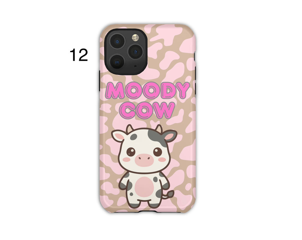 Moody Cow Phone Cases
