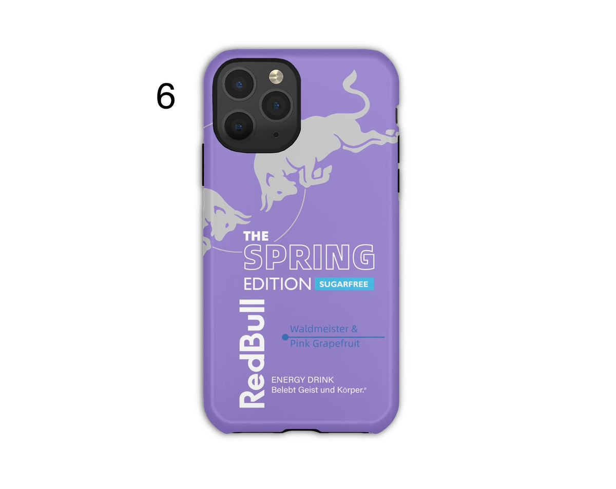 Red Bull Inspired Phone Cases