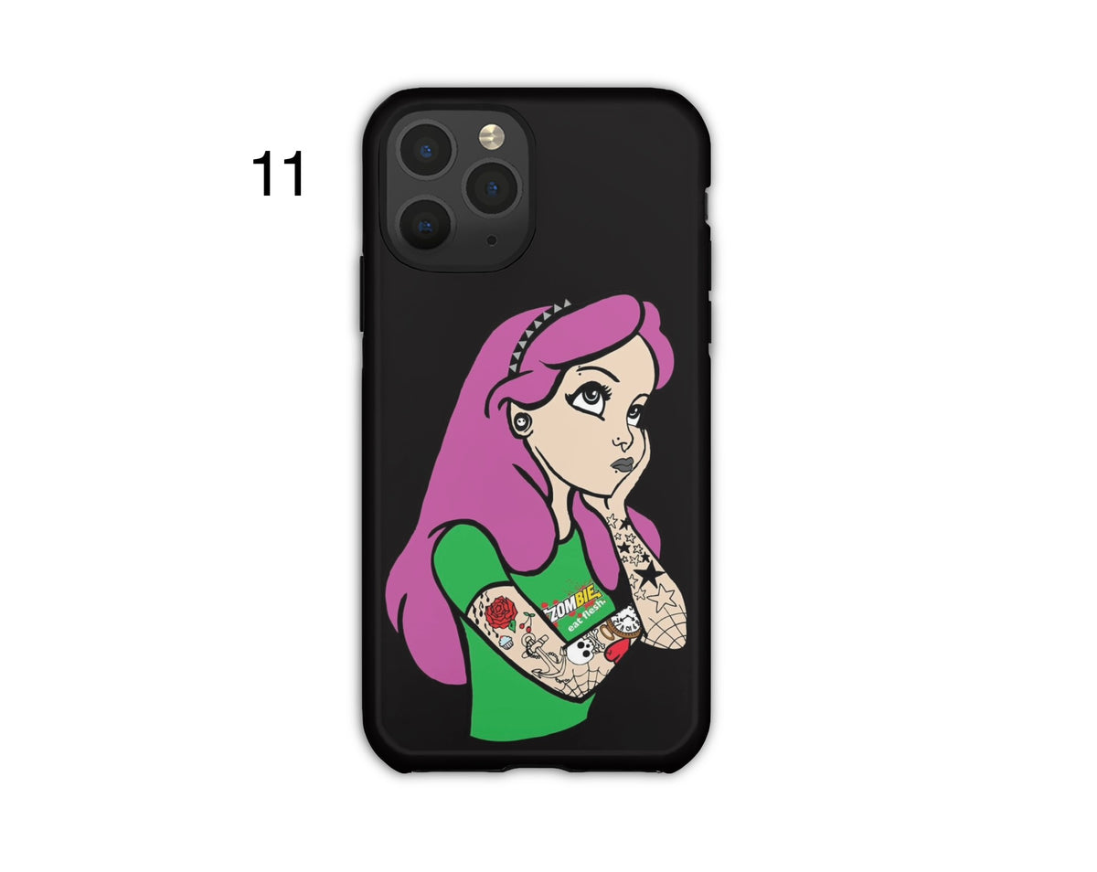 Tattooed Princess Phone Cases