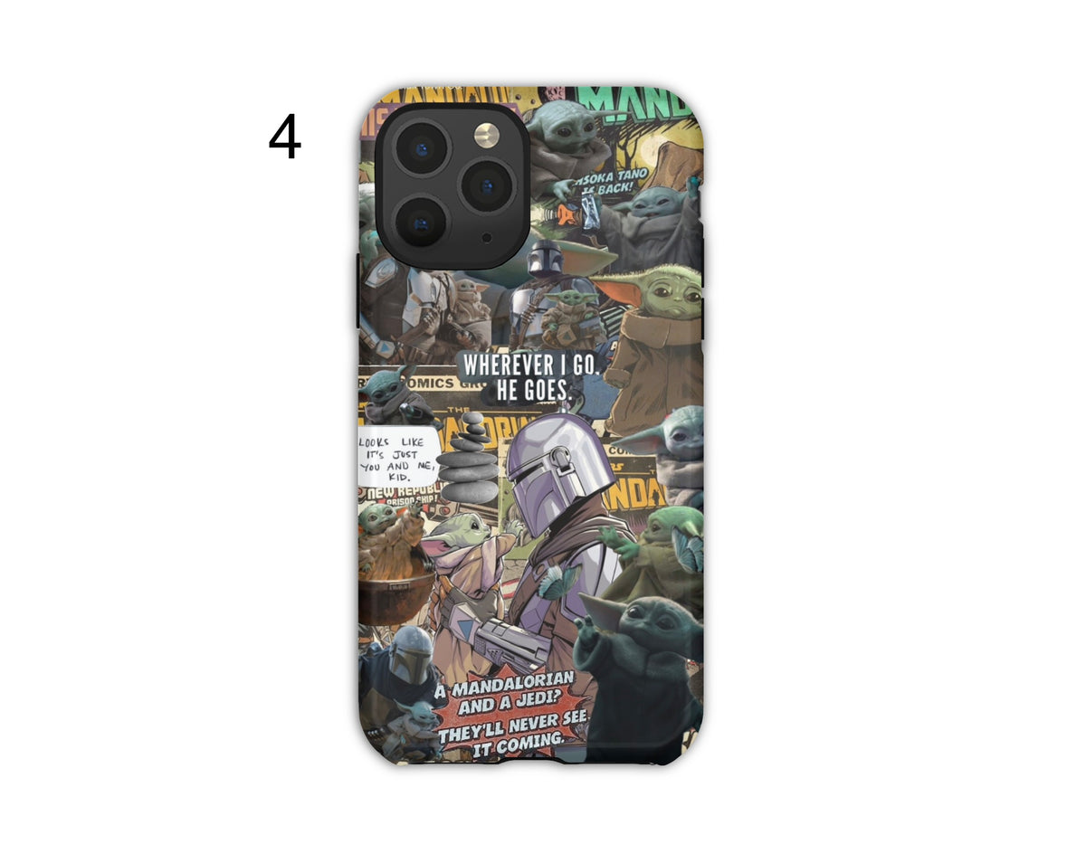 Grogu Inspired Phone Cases