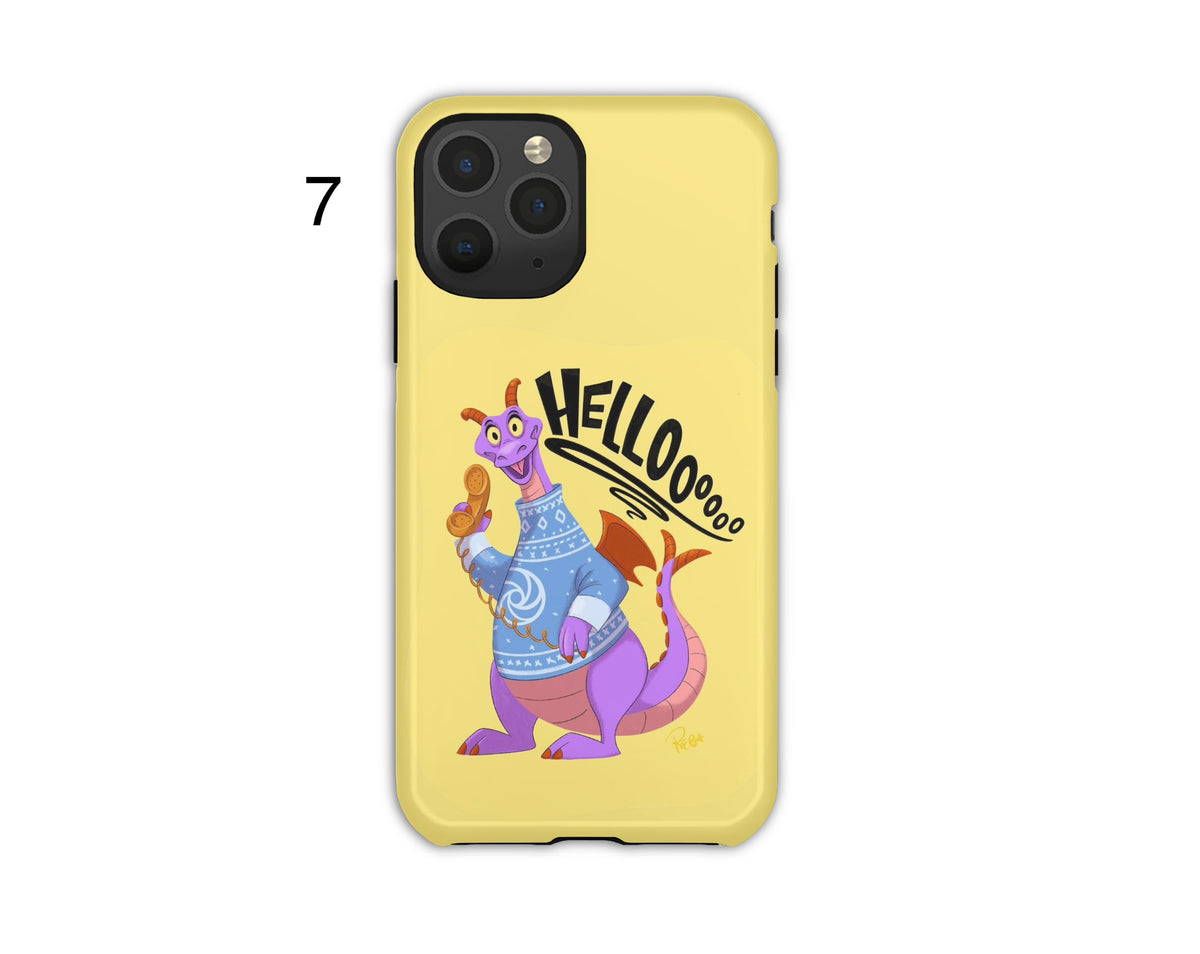 Figment Dragon Phone Cases