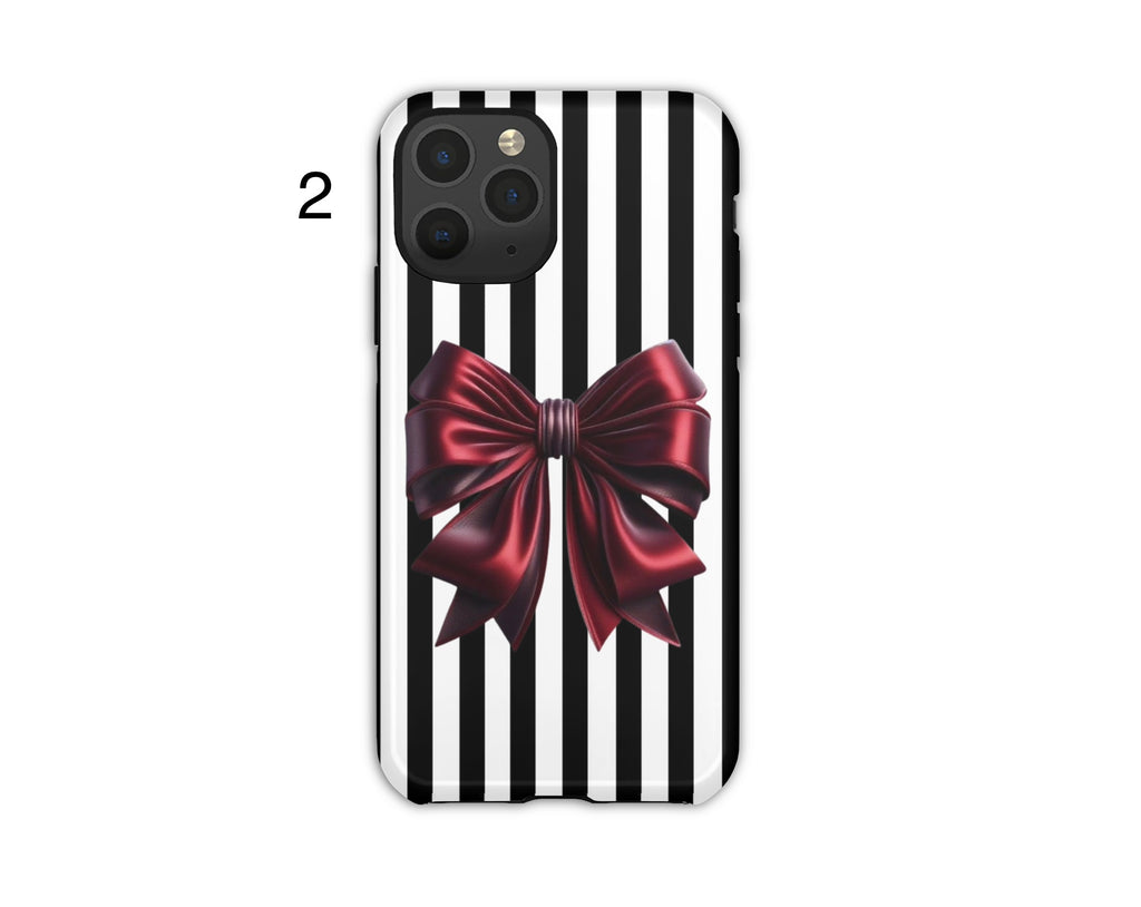 Aesthetic Gothic Bow Phone Cases
