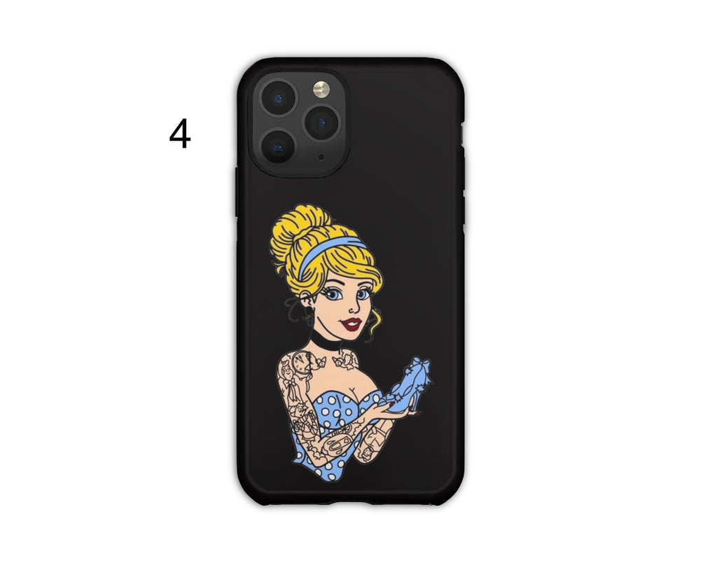 Tattooed Princess Phone Cases