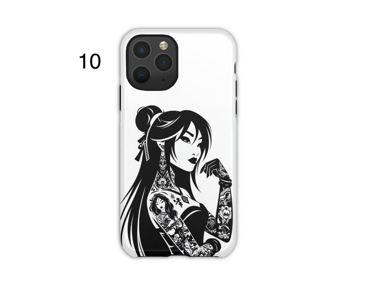 Tattooed Princess Phone Cases