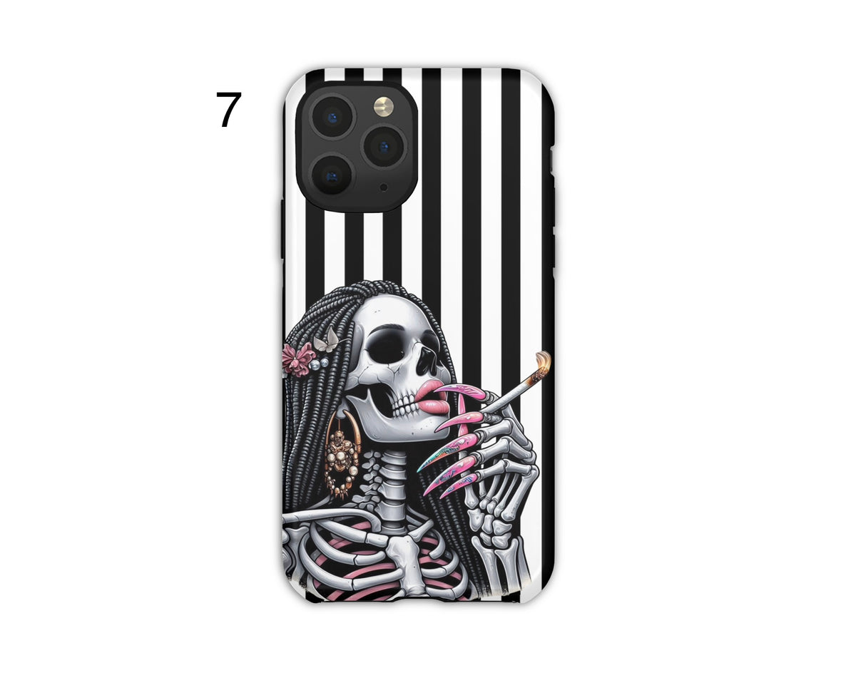 Aesthetic Goth Girl Phone Cases