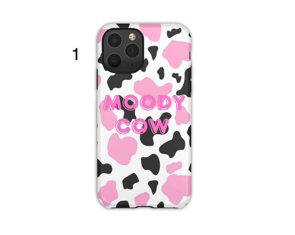 Moody Cow Phone Cases