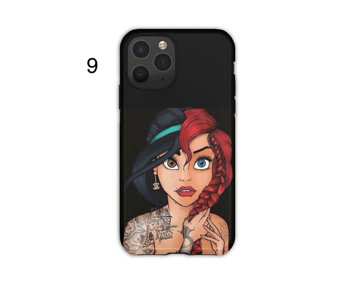 Tattooed Princess Phone Cases