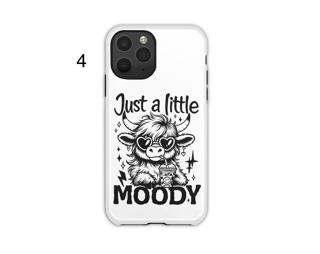 Moody Cow Phone Cases