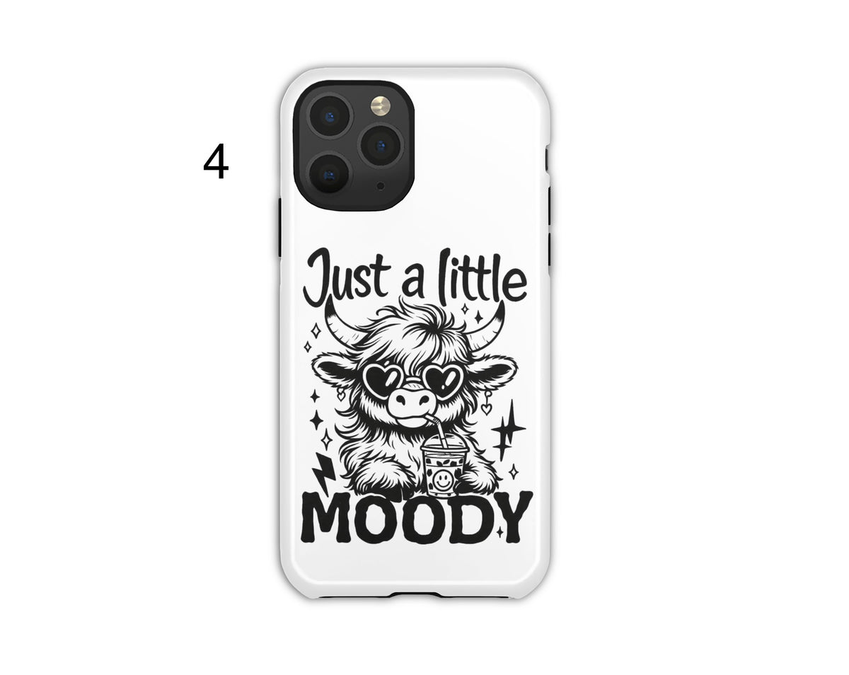 Moody Cow Phone Cases