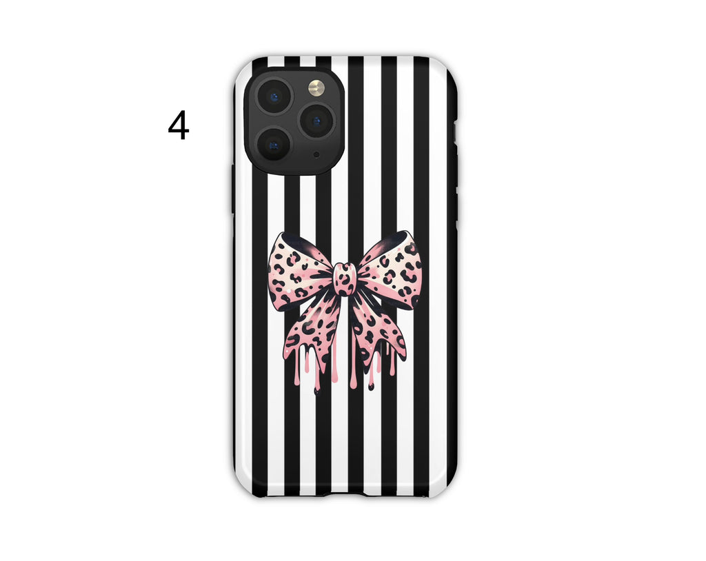 Aesthetic Gothic Bow Phone Cases