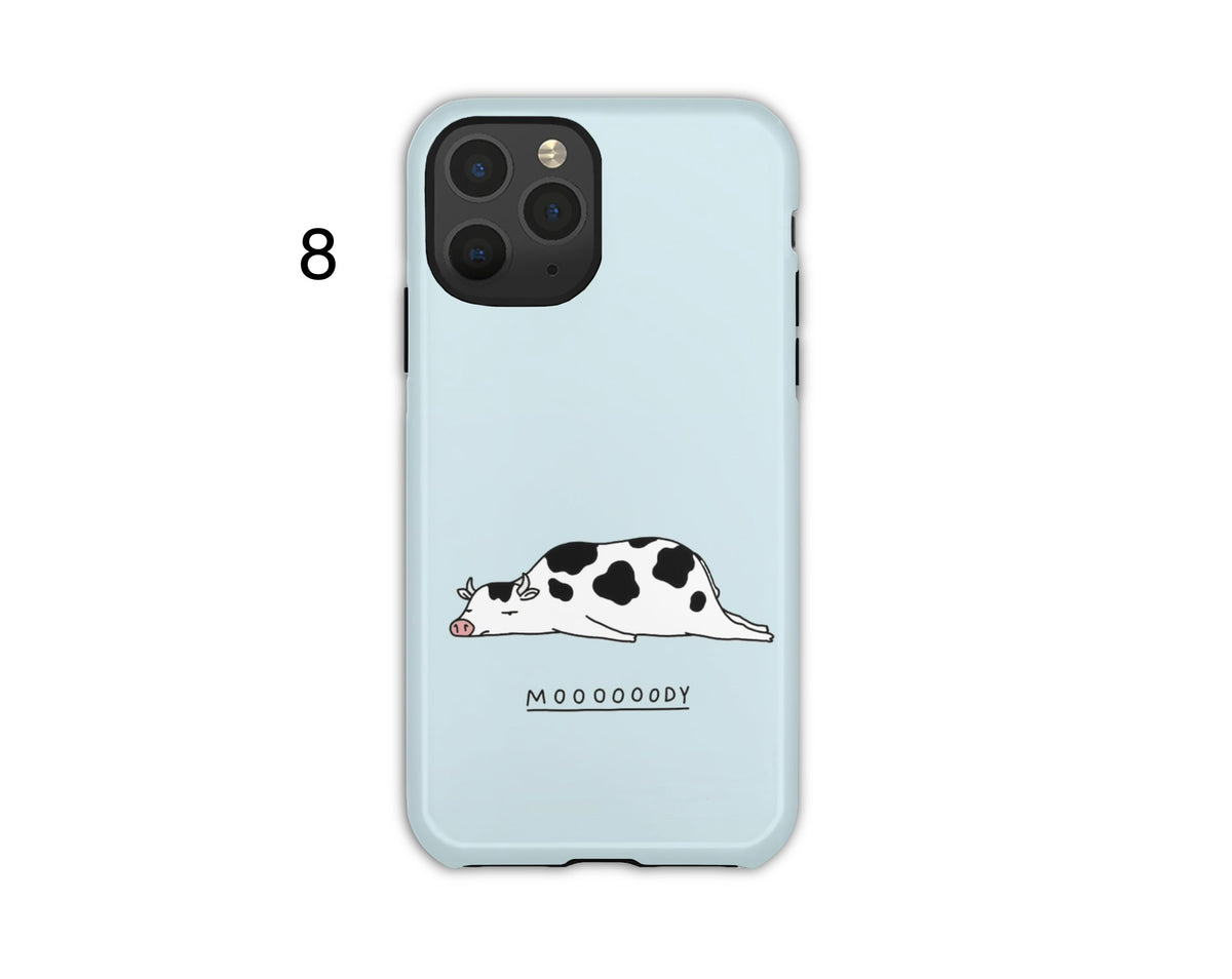 Moody Cow Phone Cases