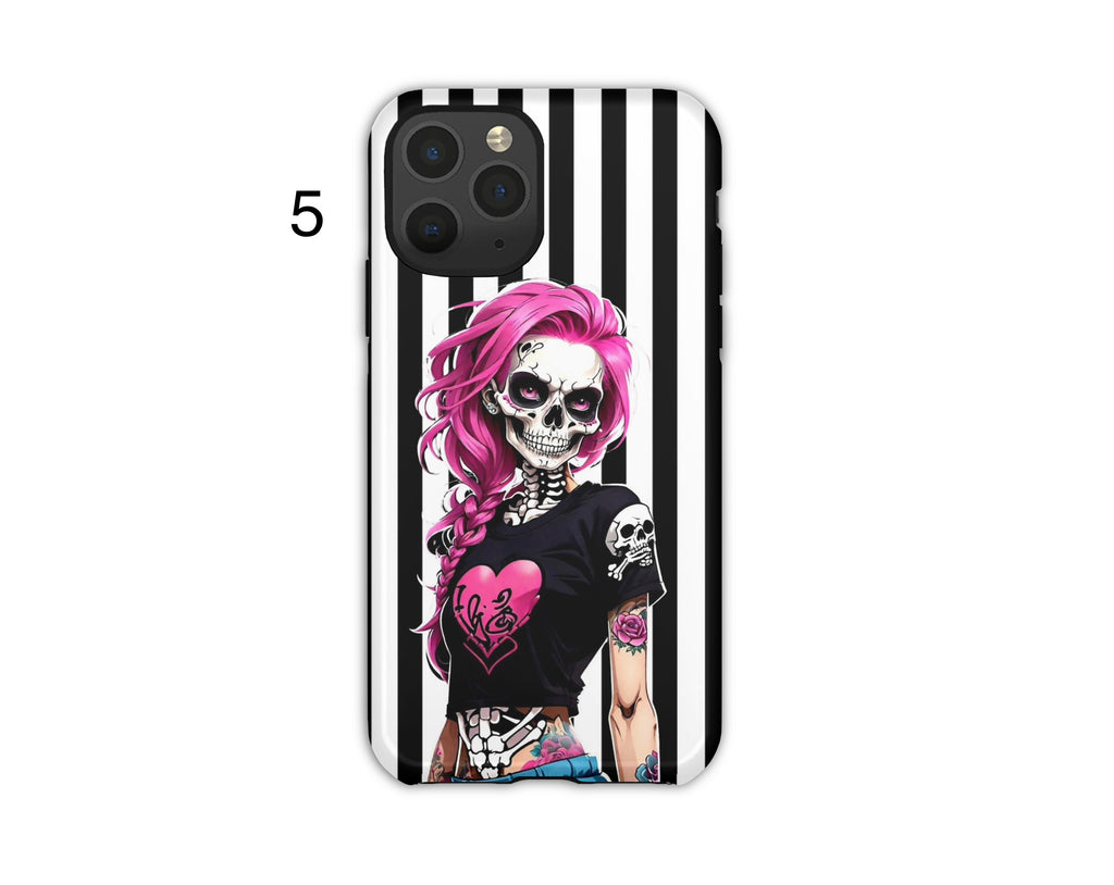 Aesthetic Goth Girl Phone Cases