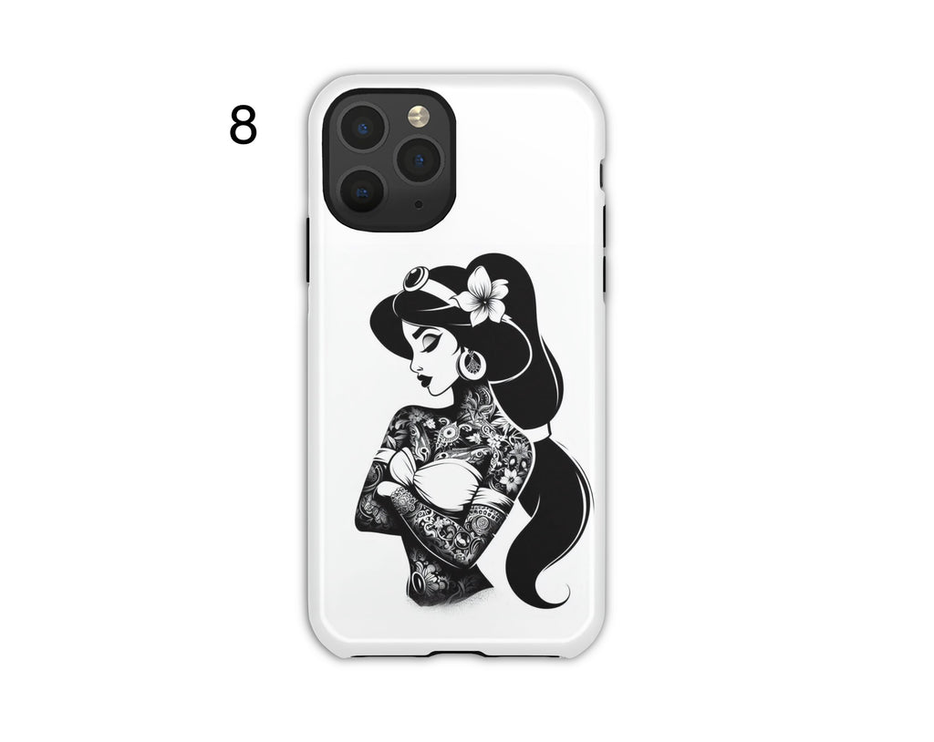 Tattooed Princess Phone Cases