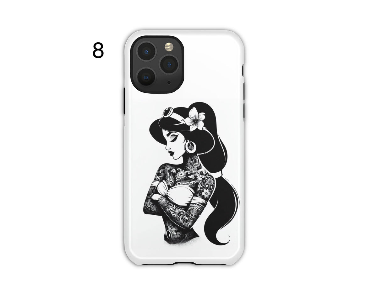 Tattooed Princess Phone Cases