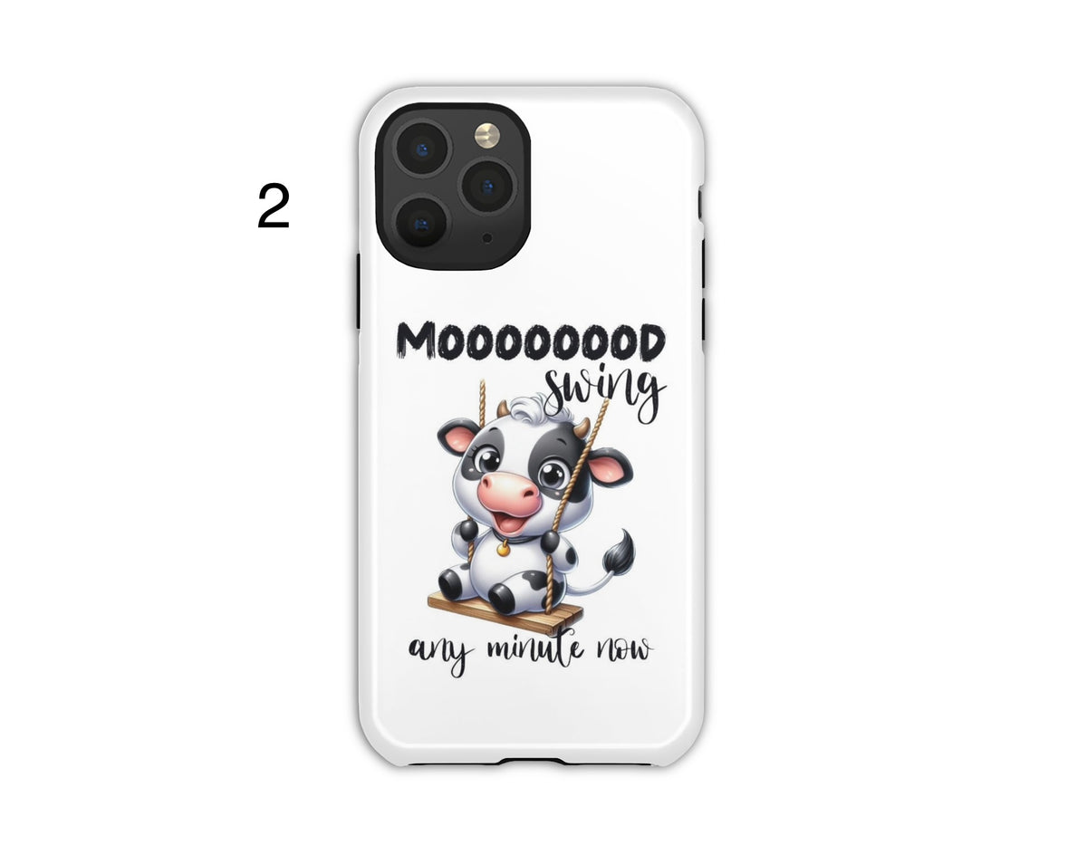 Moody Cow Phone Cases