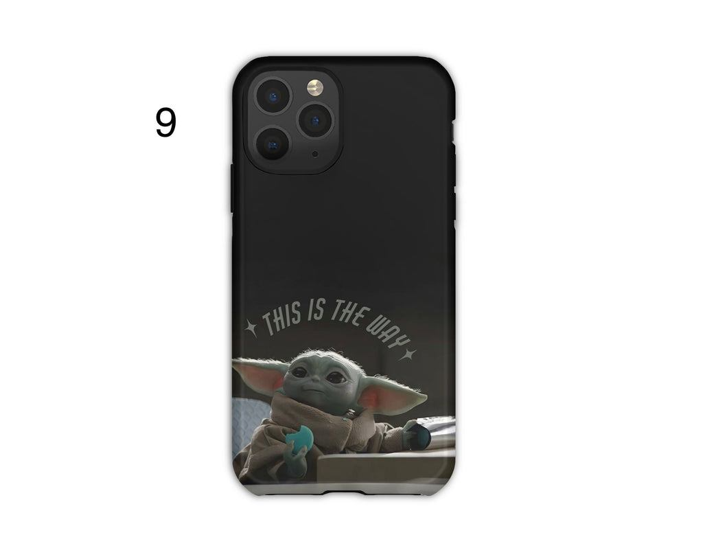 Grogu Inspired Phone Cases
