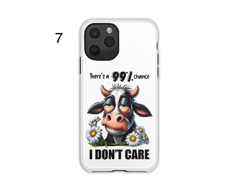 Moody Cow Phone Cases