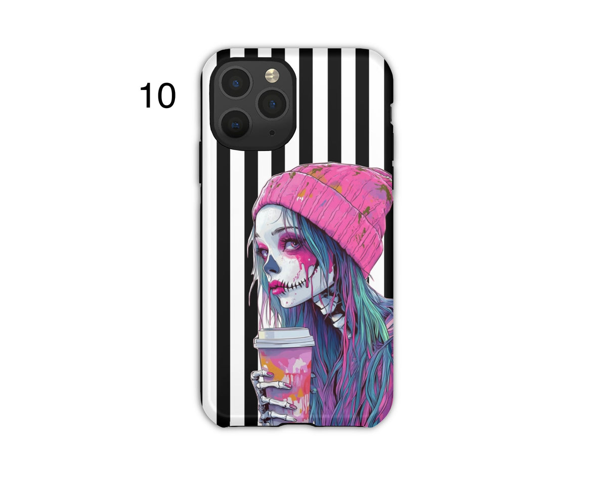 Aesthetic Goth Girl Phone Cases