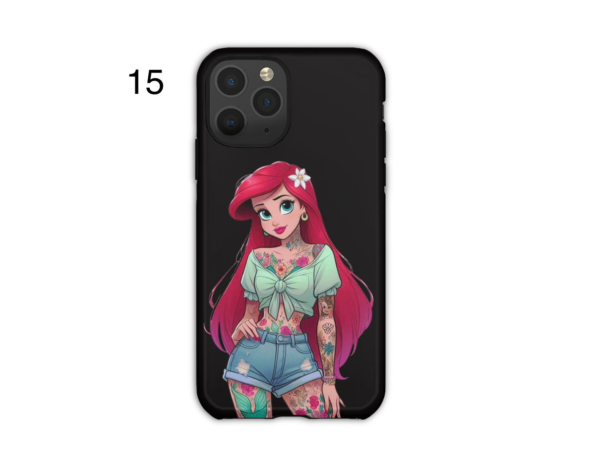 Tattooed Princess Phone Cases